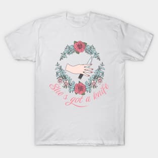 She's Got a Knife T-Shirt